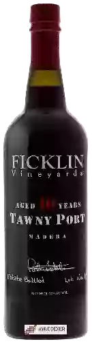 Winery Ficklin - Aged 10 Years Tawny Port