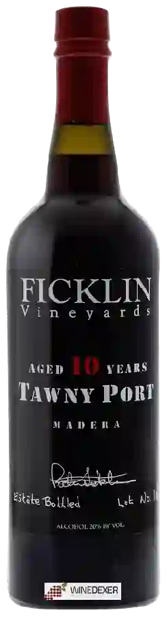Winery Ficklin - Aged 10 Years Tawny Port