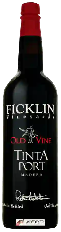 Winery Ficklin - Old Vine Tinta Port Winery Ficklin - Old Vine Tinta Port