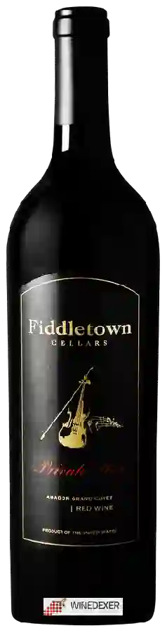 Winery Fiddletown - Private Stock Amador Grand Cuvée Winery Fiddletown - Private Stock Amador Grand Cuvée