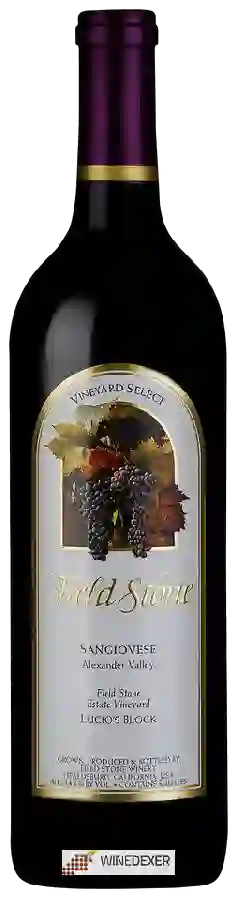 Winery Field Stone - Vineyard Select Lucio's Block Sangiovese