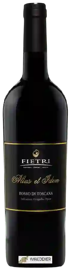 Winery Fietri - Alius et Idem