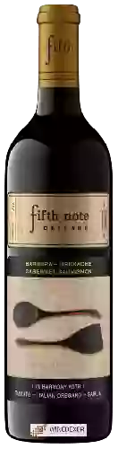 Winery Fifth Note Cellars - Barbera - Grenache - Cabernet Sauvignon