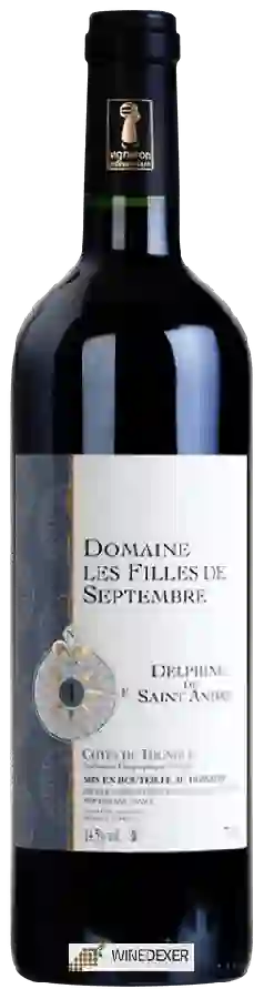 Winery Filles de Septembre - Delphine de Saint André Winery Filles de Septembre - Delphine de Saint André