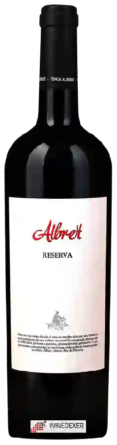 Winery Finca Albret - Reserva