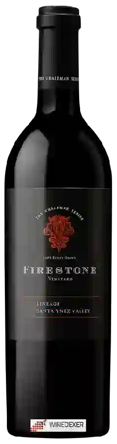 Winery Firestone - The Chairman Series Lineage Winery Firestone - The Chairman Series Lineage