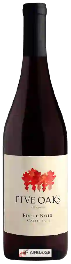 Winery Five Oaks - Pinot Noir Winery Five Oaks - Pinot Noir