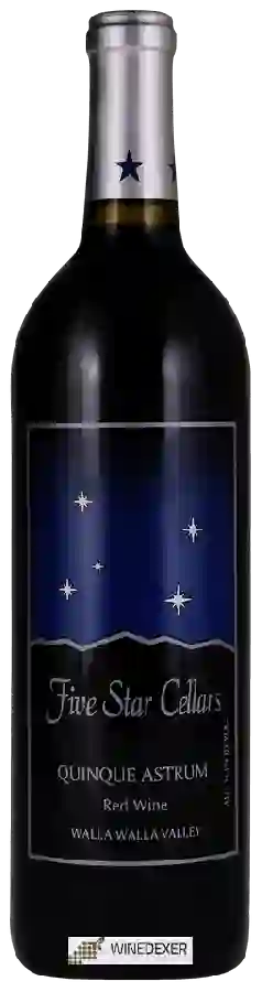 Winery Five Star Cellars - Quinque Astrum Red