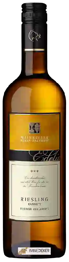 Winery Flein-Talheim - Edelis Fleiner Eselsberg Riesling Kabinett Winery Flein-Talheim - Edelis Fleiner Eselsberg Riesling Kabinett