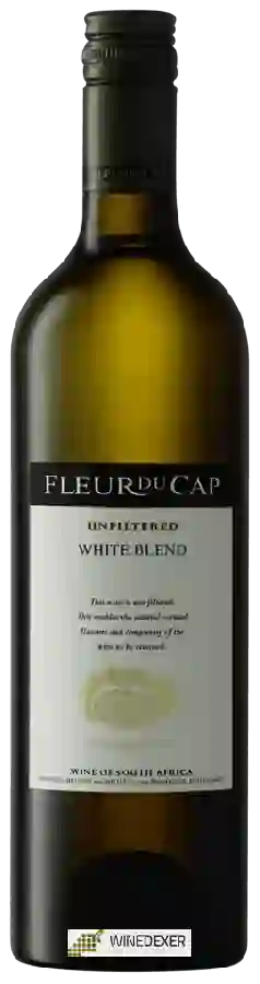 Winery Fleur du Cap - Unfiltered Sauvignon Blanc - Chardonnay - Sémillon - Viognier Winery Fleur du Cap - Unfiltered Sauvignon Blanc - Chardonnay - Sémillon - Viognier