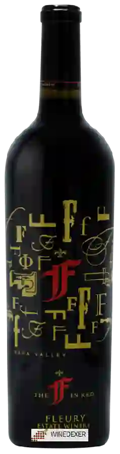 Fleury Estate Winery - The F in Red