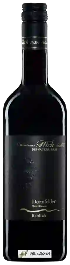 Winery Weinhaus Flick - Dornfelder Lieblich Winery Weinhaus Flick - Dornfelder Lieblich