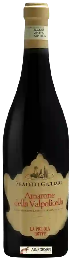 Winery Fratelli Giuliari - La Piccola Botte Amarone della Valpolicella Winery Fratelli Giuliari - La Piccola Botte Amarone della Valpolicella