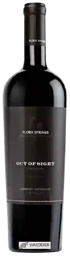 Winery Flora Springs - Out Of Sight Vineyard Cabernet Sauvignon Winery Flora Springs - Out Of Sight Vineyard Cabernet Sauvignon