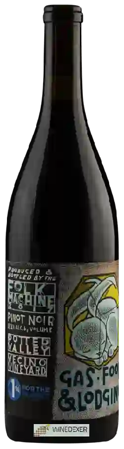 Winery Folk Machine - Gas Food & Lodging Vecino Vineyard Pinot Noir