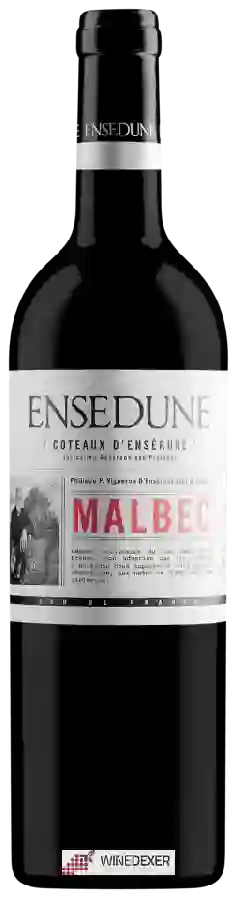 Winery Foncalieu - Enséduna Malbec Coteaux d'Ensérune Winery Foncalieu - Enséduna Malbec Coteaux d'Ensérune