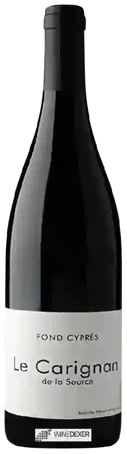 Winery Fond Cyprès - Le Carignan de la Source Winery Fond Cyprès - Le Carignan de la Source