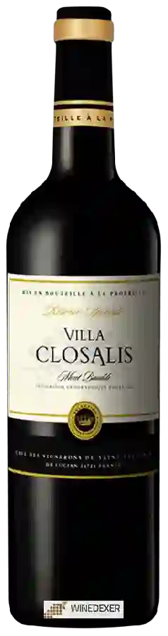 Winery Fonjoya - Villa Closalis Réserve Speciale