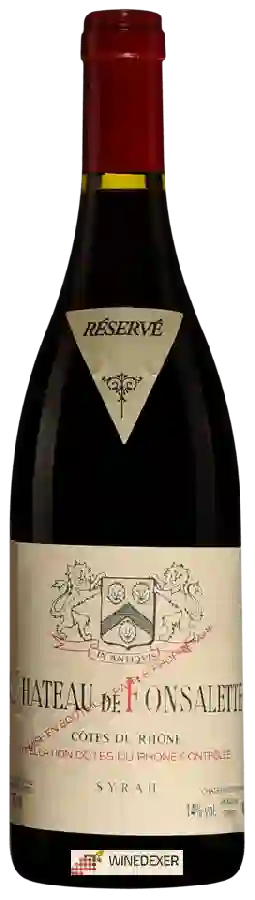 Chateau de Fonsalette - Réserve Syrah Côtes-du-Rhône Chateau de Fonsalette - Réserve Syrah Côtes-du-Rhône