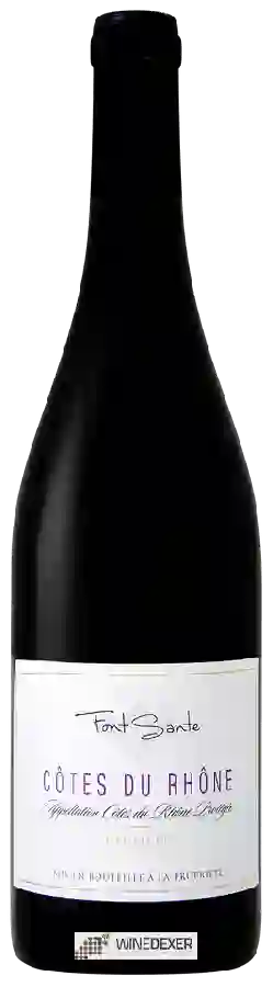 Winery Font Sante - Côtes du Rhône Winery Font Sante - Côtes du Rhône