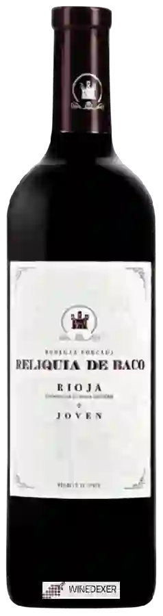 Winery Forcada - Reliquia de Baco Joven Winery Forcada - Reliquia de Baco Joven