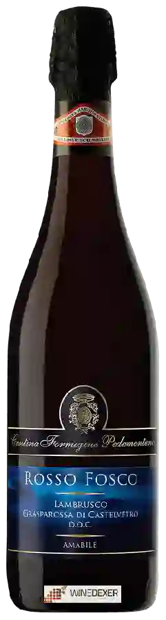 Winery Formigine Pedemontana - Rosso Fosco Lambrusco Grasparossa di Castelvetro Amabile Winery Formigine Pedemontana - Rosso Fosco Lambrusco Grasparossa di Castelvetro Amabile