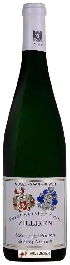 Winery Forstmeister Geltz-Zilliken - Saarburger Rausch Riesling Kabinett