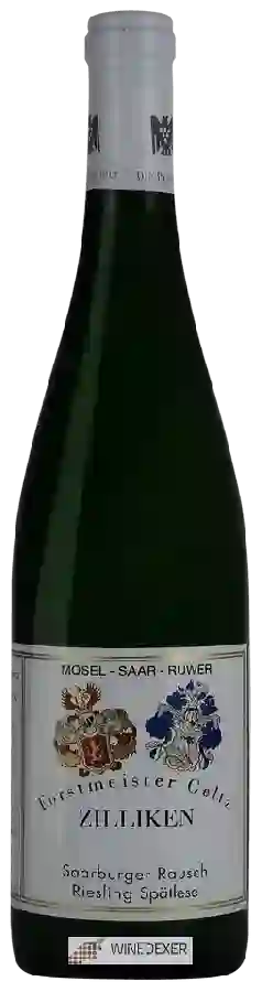 Winery Forstmeister Geltz-Zilliken - Saarburger Rausch Riesling Spätlese Winery Forstmeister Geltz-Zilliken - Saarburger Rausch Riesling Spätlese
