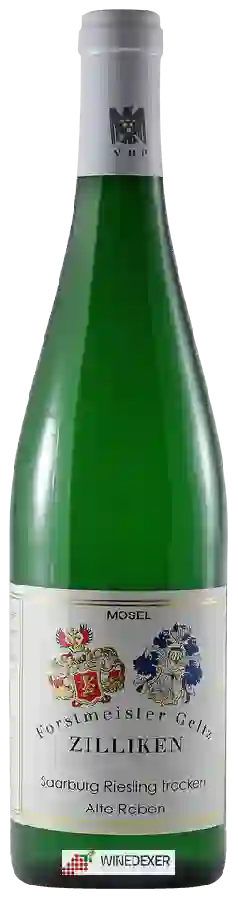 Winery Forstmeister Geltz-Zilliken - Saarburger Riesling Trocken Alte Reben