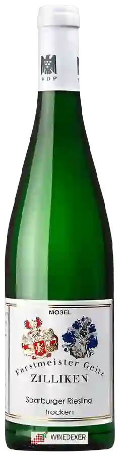 Winery Forstmeister Geltz-Zilliken - Saarburger Riesling Trocken
