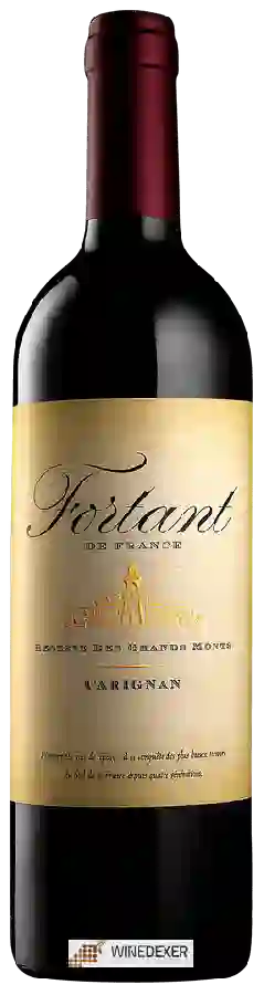 Winery Fortant - Reserve Des Grands Monts Carignan Winery Fortant - Reserve Des Grands Monts Carignan