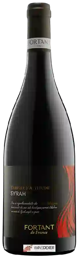 Winery Fortant - Terroir D'Altitude Syrah