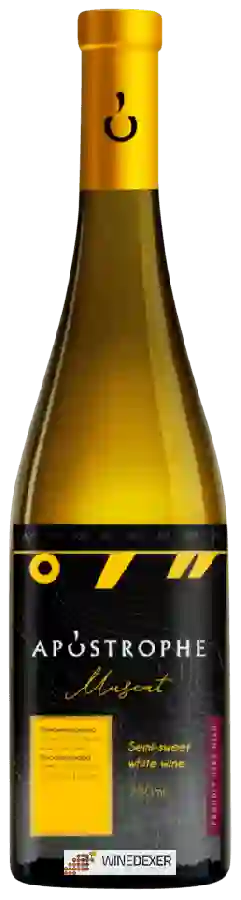 Winery 46 Parallel Wine Group - Apostrophe Muscat Semi-Sweet