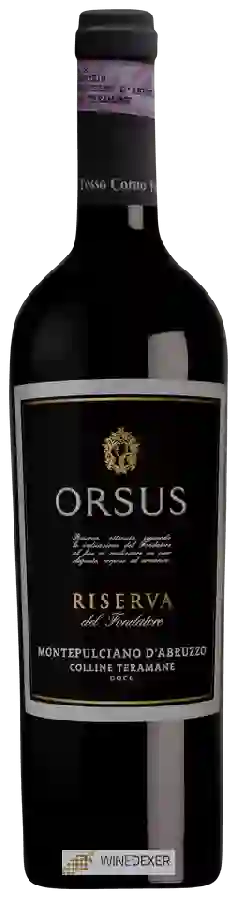 Winery Fosso Corno - Ursus Riserva del Fondatore Winery Fosso Corno - Ursus Riserva del Fondatore