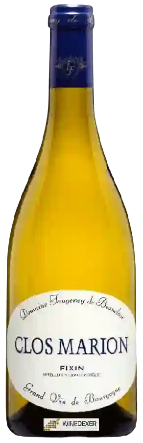 Domaine Fougeray de Beauclair - Clos Marion Fixin Blanc Domaine Fougeray de Beauclair - Clos Marion Fixin Blanc