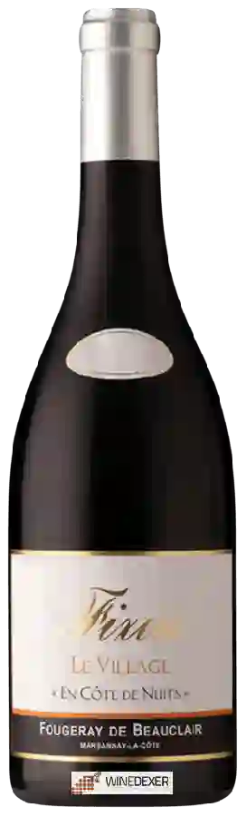 Domaine Fougeray de Beauclair - En Côte de Nuits Fixin 'Le Village' Domaine Fougeray de Beauclair - En Côte de Nuits Fixin 'Le Village'