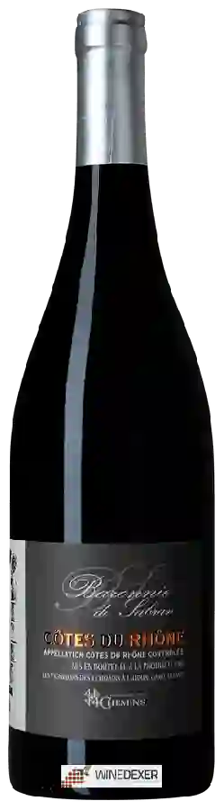 Winery 4 Chemins - Baronnie de Sabran Rouge