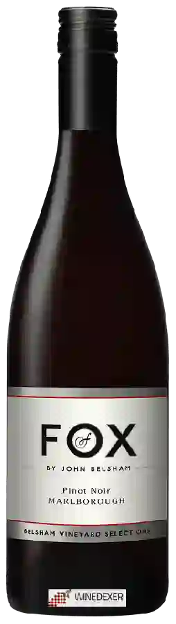 Winery Foxes Island - Fox Belsham Vineyard Selections Pinot Noir Winery Foxes Island - Fox Belsham Vineyard Selections Pinot Noir