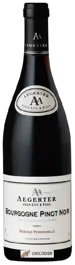Winery Aegerter - Réserve Personnelle Pinot Noir Bourgogne