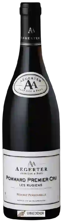 Winery Aegerter - Rèserve Personnelle Pommard Premier Cru 'Les Rugiens' Winery Aegerter - Rèserve Personnelle Pommard Premier Cru 'Les Rugiens'