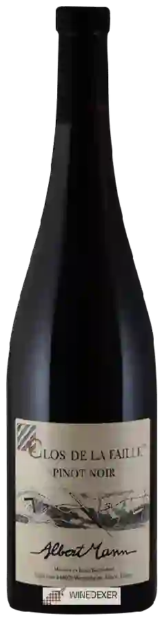 Winery Albert Mann - Clos de la Faille Pinot Noir Winery Albert Mann - Clos de la Faille Pinot Noir