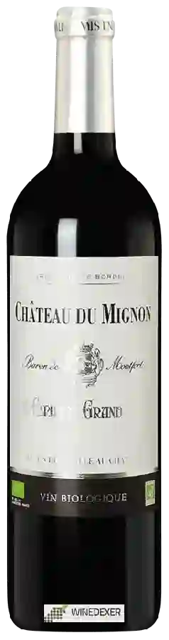 Winery Baron de Montfort - Chateau du Mignon Saint-Émilion Grand Cru