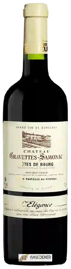 Château Gravettes Samonac - l'Elégance Côtes de Bourg Château Gravettes Samonac - l'Elégance Côtes de Bourg
