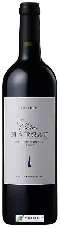 Château Marsau - Prelude Francs - Côtes de Bordeaux Château Marsau - Prelude Francs - Côtes de Bordeaux