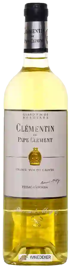 Château Pape Clément - Clémentin de Pape Clément Pessac-Léognan Blanc Château Pape Clément - Clémentin de Pape Clément Pessac-Léognan Blanc