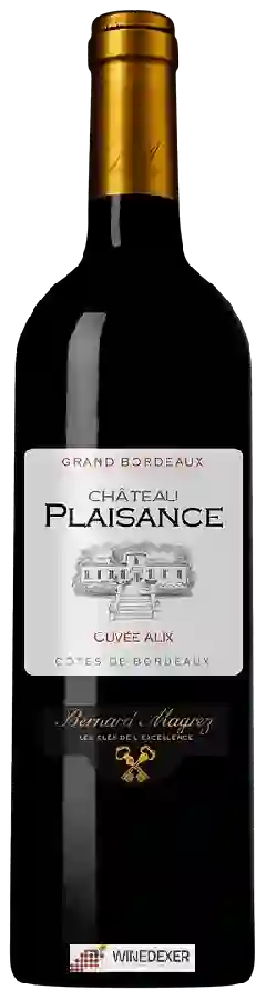 Château Plaisance - Cuvée Alix Côtes de Bordeaux