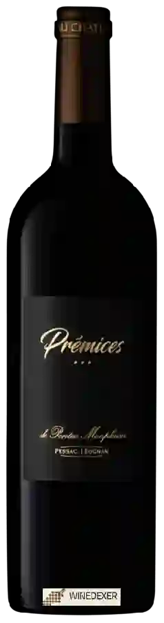 Château Pontac Monplaisir - Prémices Pessac-Léognan Château Pontac Monplaisir - Prémices Pessac-Léognan