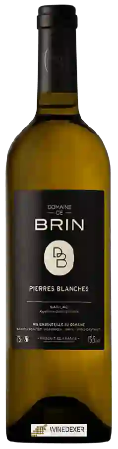 Domaine de Brin - Pierres Blanches