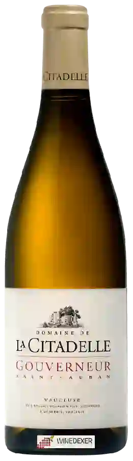 Domaine de la Citadelle - Gouverneur Saint-Auban Vaucluse Blanc Domaine de la Citadelle - Gouverneur Saint-Auban Vaucluse Blanc