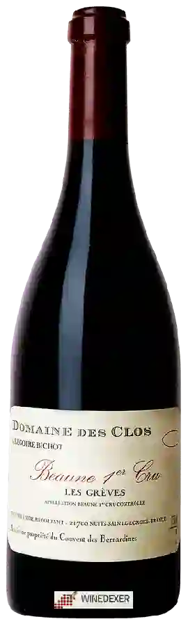 Domaine des Clos - Beaune 1er Cru 'Les Grèves' Domaine des Clos - Beaune 1er Cru 'Les Grèves'